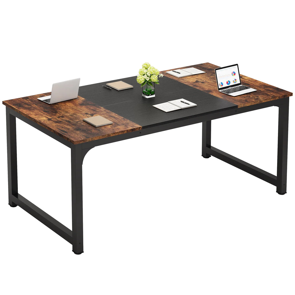 Tribesigns Modern Computer Desk Large Home Office Table For Study Writing And Workstation