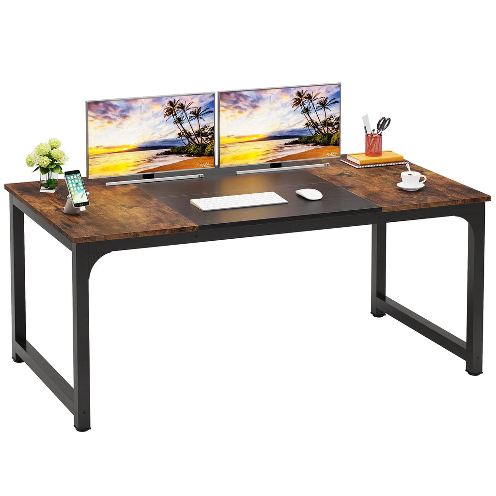 Tribesigns Modern Computer Desk Large Home Office Table For Study Writing And Workstation