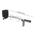 EverGrill Electric Rotisserie Kit for Outdoor Barbecue Grilling with 120 cm Cable Rod