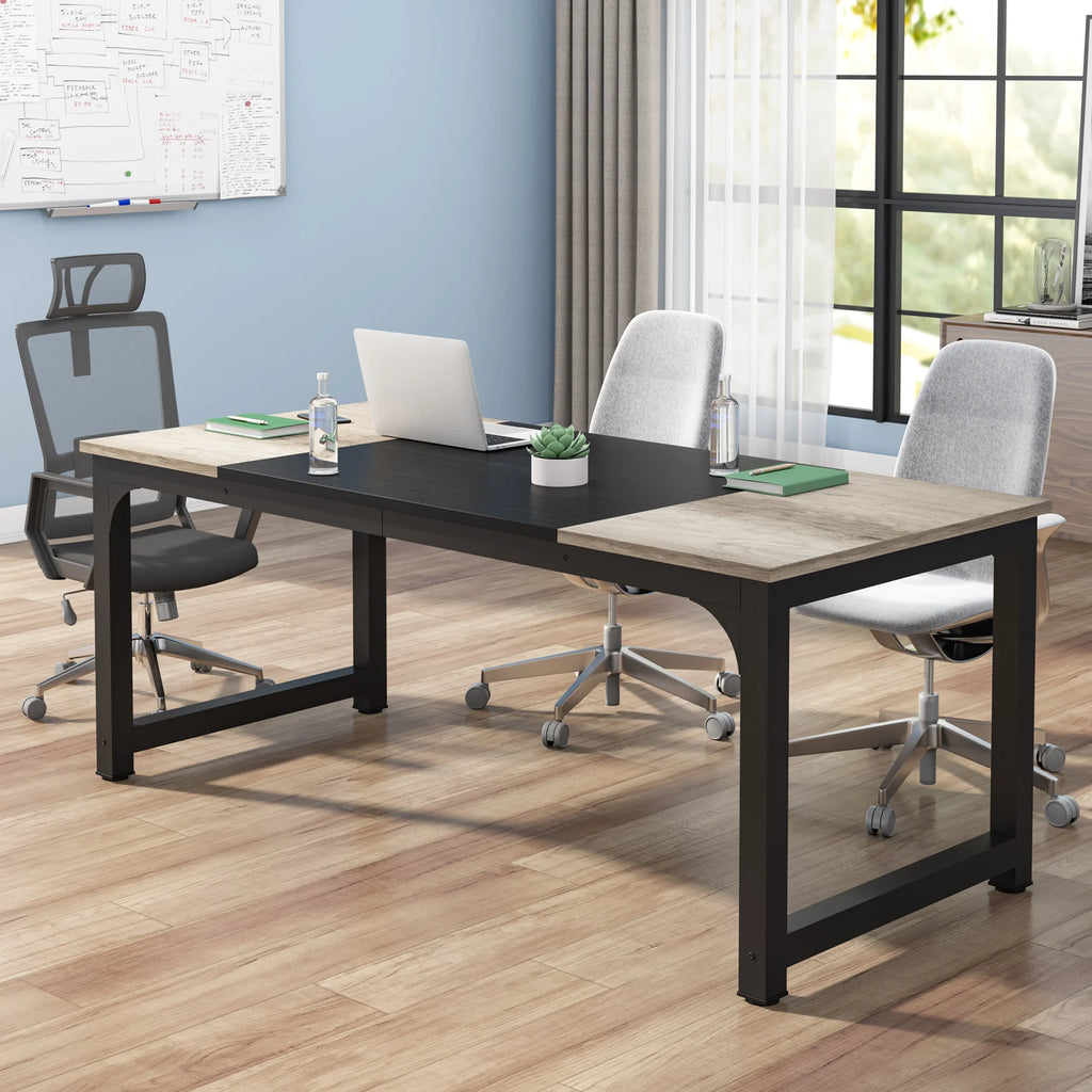 Tribesigns Modern Computer Desk Large Home Office Table For Study Writing And Workstation