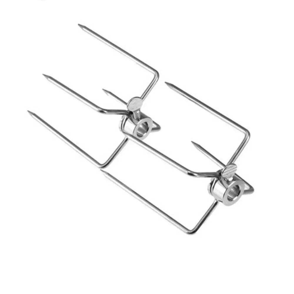 EverGrill Electric Rotisserie Kit for Outdoor Barbecue Grilling with 120 cm Cable Rod