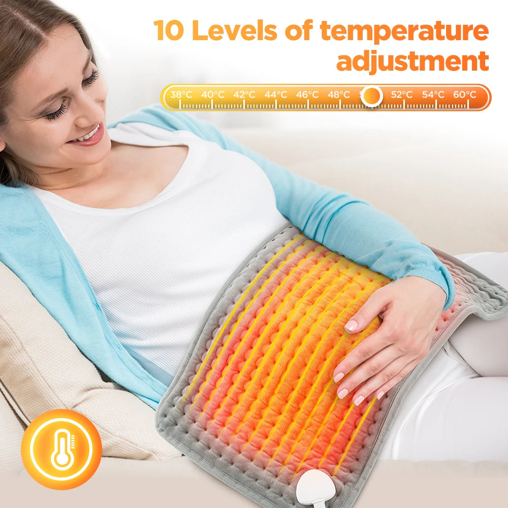 AFDEAL Electric Heating Pad With Constant Timer 50W Pet Heat Mat And Body Thermal Pad For Abdomen And Hands